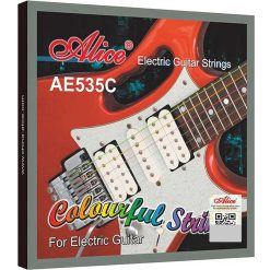 Avant Cuerdas de Guitarra Eléctrica - Cuerdas para Práctica y Presentación, Cuerdas de Colores para Guitarra Eléctrica, Aspecto Brillante