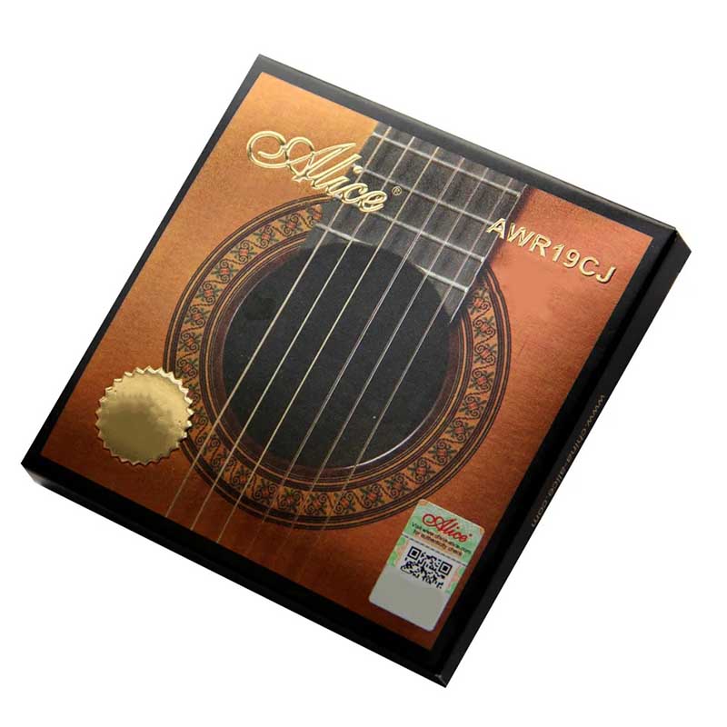Cuerdas de Guitarra Clásica Cuerdas de Concierto - Juego Completo Dorado para un Estilo Único