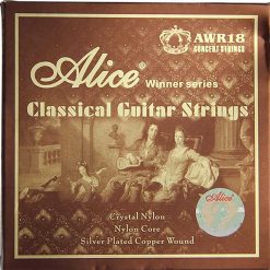 Cuerdas de Guitarra Clásica de Nylon Cristal Seleccionadas para un Sonido Crujiente, Claro, Suave pero Brillante