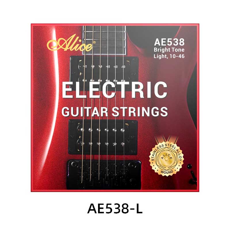 Cuerdas de Guitarra Eléctrica - Alta Permeabilidad Magnética, Para Uso Profesional, Aleación de Acero Inoxidable Ligero