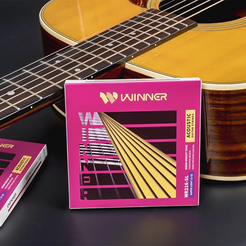 Cuerdas de guitarra acústica Súper Livianas