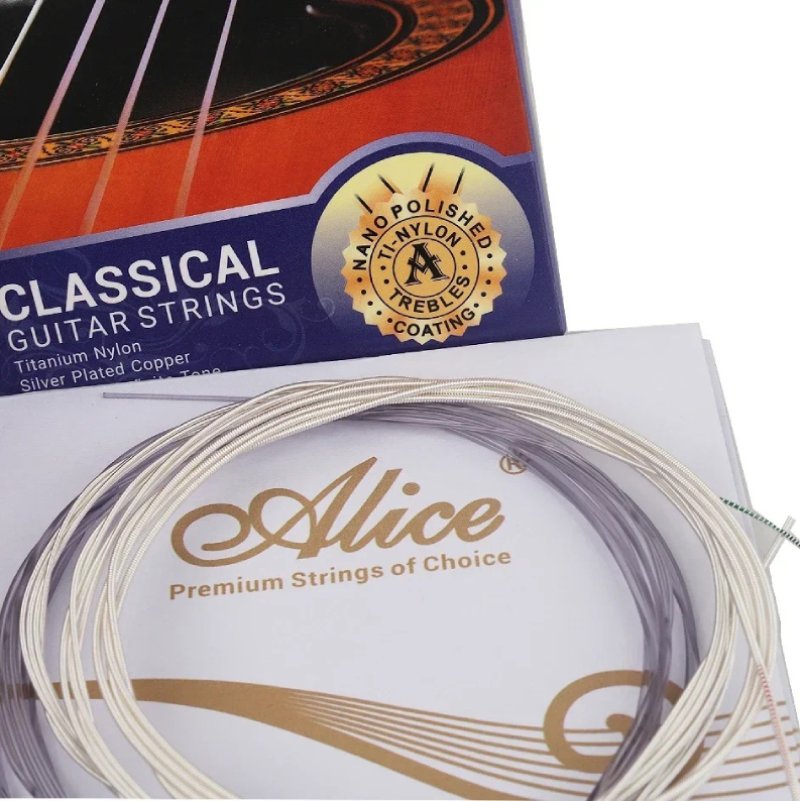 Cuerdas de Guitarra Clásica Cuerdas de Concierto - Nylon de Titanio para Rendimientos Únicos