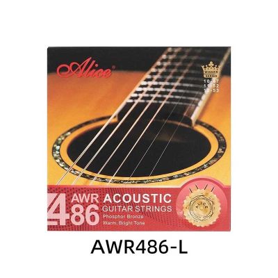 Cuerdas Ligeras para Guitarra Acústica - Bronce de Fósforo, Cálido, Sonido Claro, Revestimiento Pulido Nano