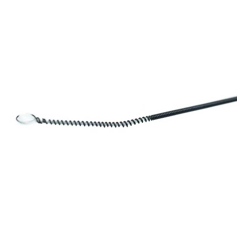 Vista detallada de las Cuerdas de Guitarra Clásica Enrolladas G-3 para Armónicos Más Ricos, Juego Completo en Negro para un Estilo Especial (Con Complemento de Cuerda G-3 Lisa)