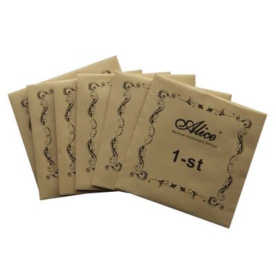 Vista general Cuerdas Guitarra Clásica Cuerdas de Concierto - Juego Completo Dorado para un Estilo Único