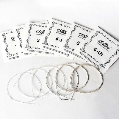 Vista general de cuerdas para guitarra clásica para guitarra flamenca - Nylon Cristal y Carbono