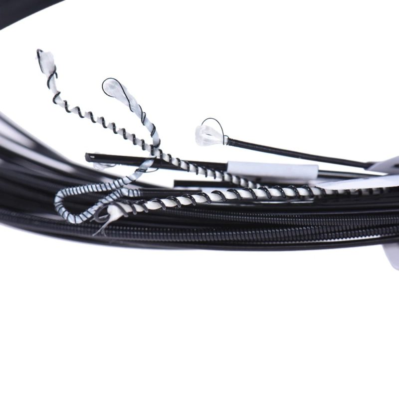 Cuerdas de Guitarra Clásica Enrolladas G-3 para Armonías Más Ricas, Juego Completo en Negro para un Estilo Especial (Con Complemento Plain G-3)