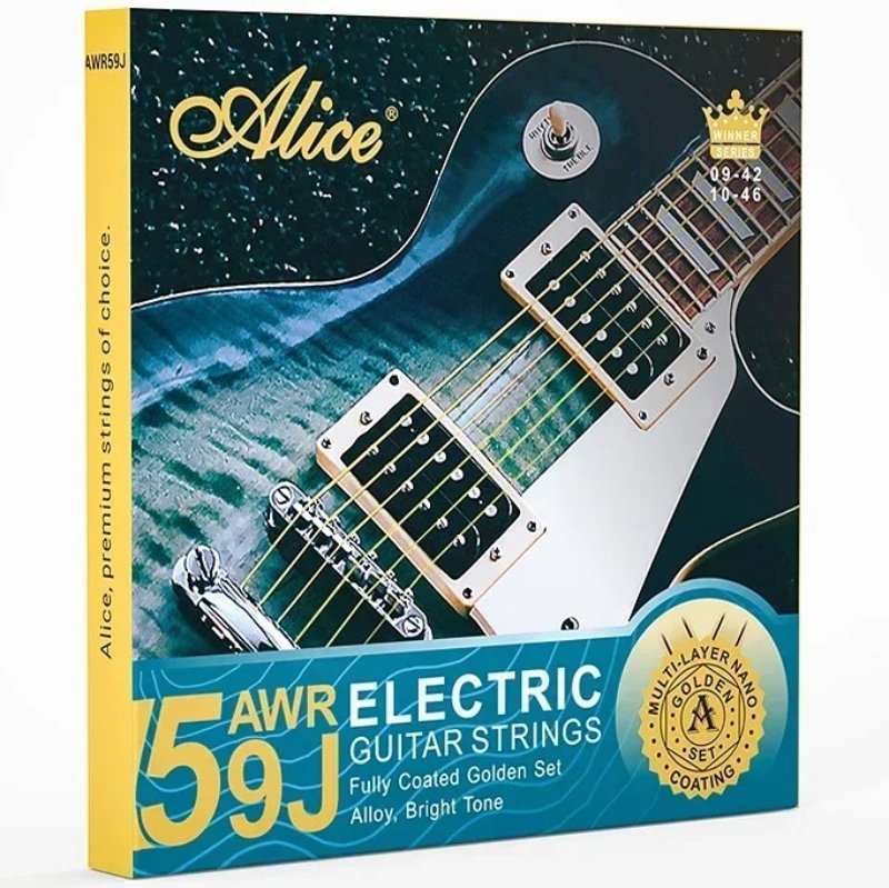 Cuerdas de Guitarra Eléctrica - Cuerdas de Concierto con Revestimiento Nano Multicapa