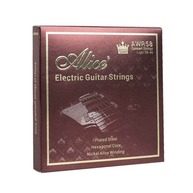 Cuerdas de Guitarra Eléctrica - Sonido Claro-Transparente