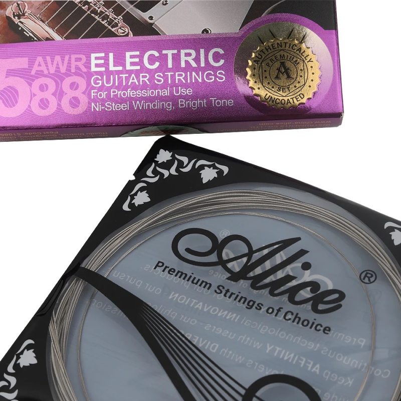 Detalles de Cuerdas de Guitarra Eléctrica - Para Uso Profesional, Aleación de Níquel