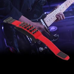 FretWrap Punk Rock con Tachuelas - Amortiguador de Cuerdas para Guitarra y Bajo