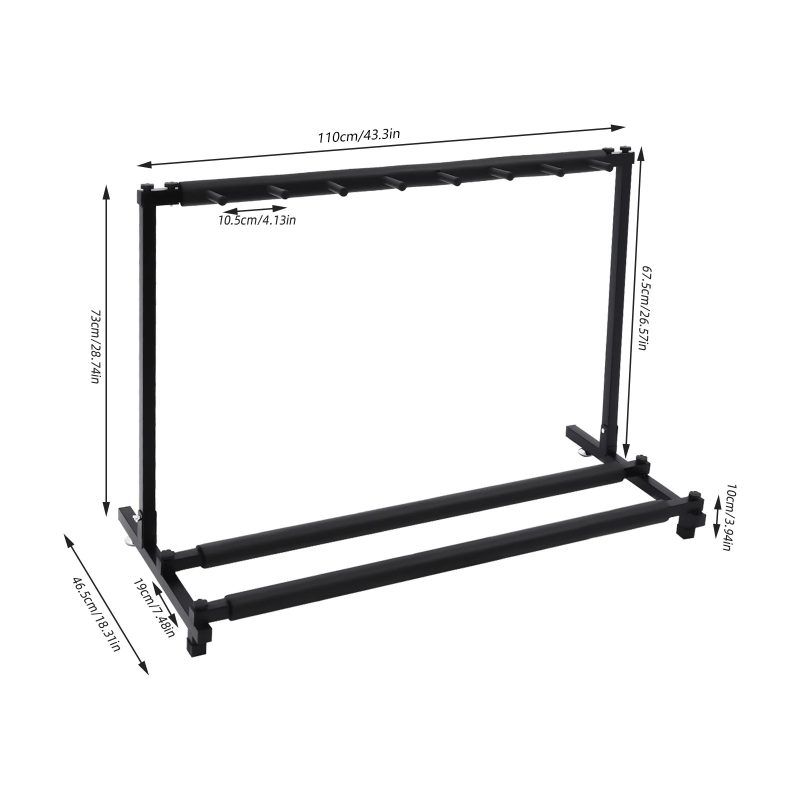 Soporte Multi-Guitarras Stage Rack Pro - capacidad para 9 guitarras