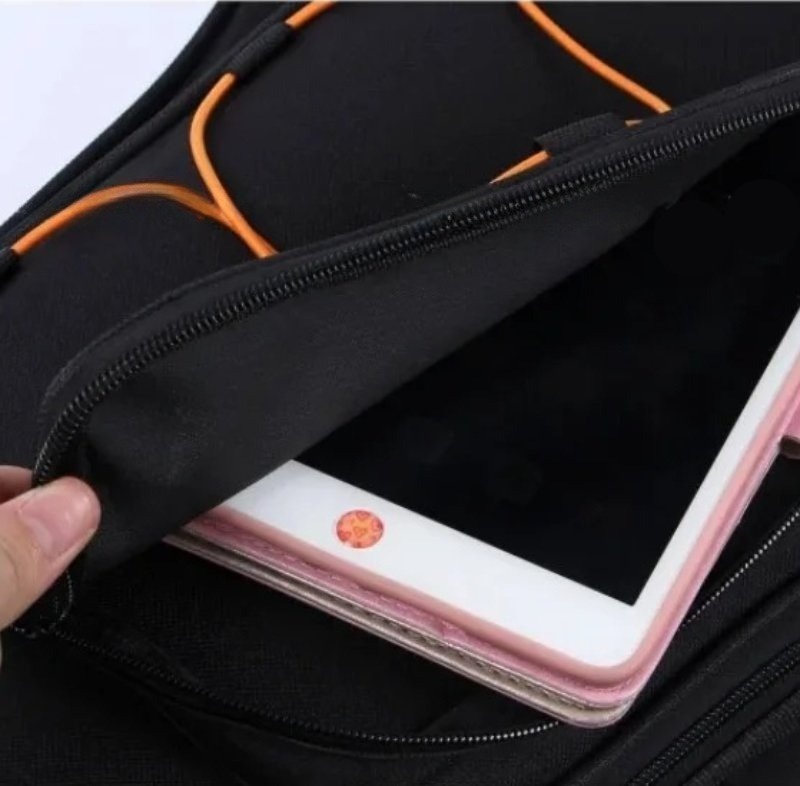 Vista del bolsillo de la Funda de Ukulele Impermeable de 23-24 pulgadas - Explorador Urbano