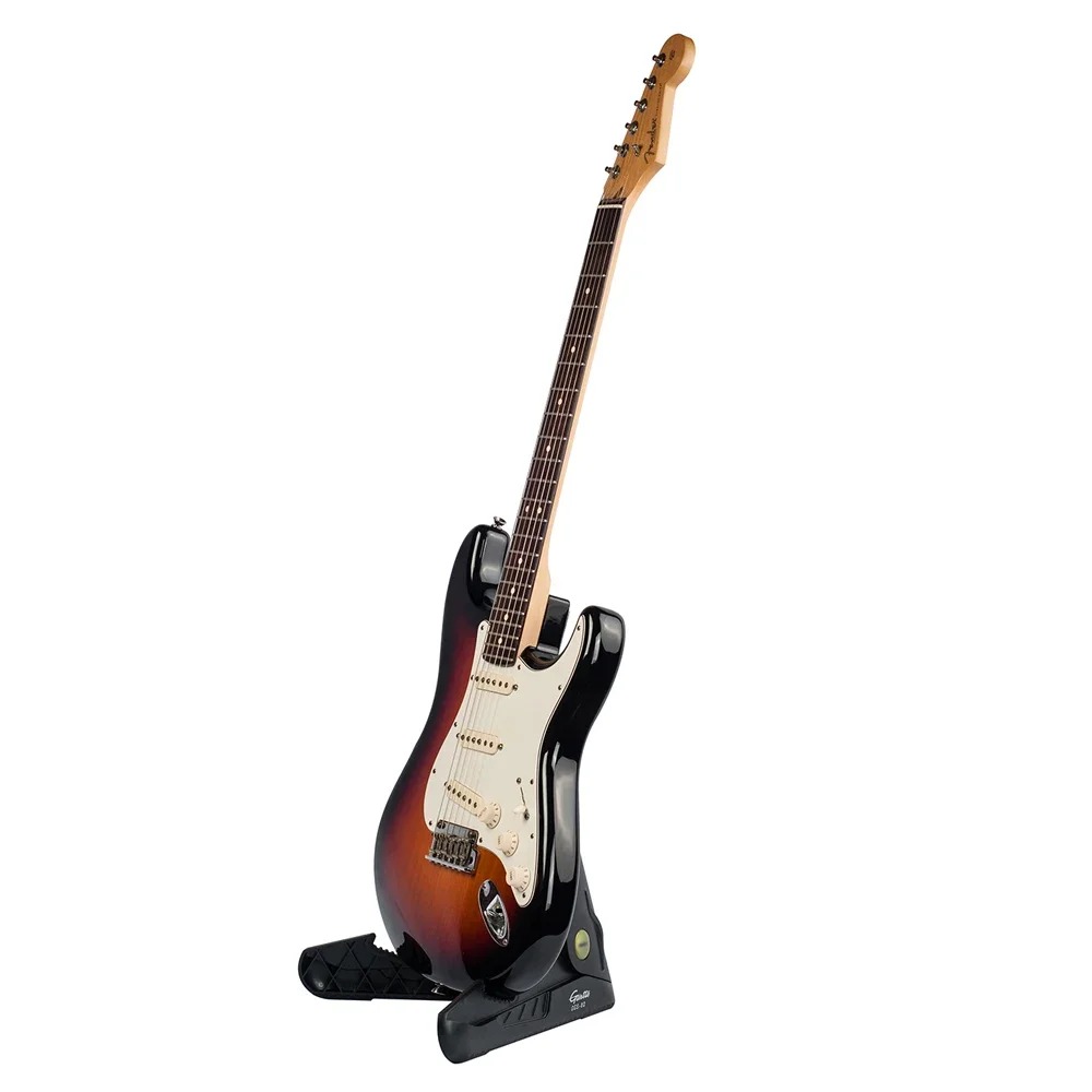 Vista del uso del Soporte Plegable para Guitarra 'GripX Compact