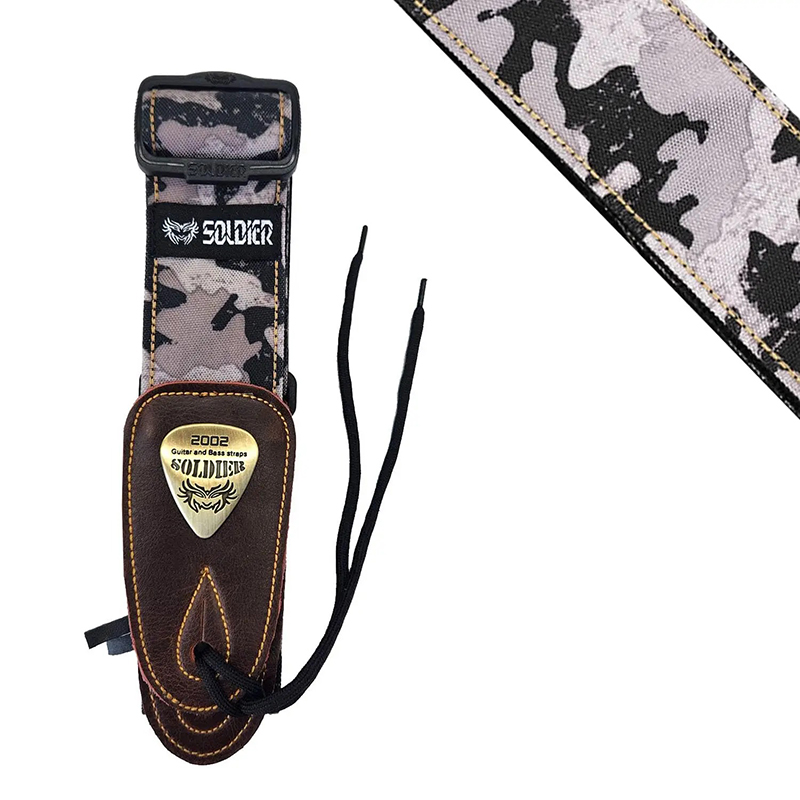 Detalles de Correa de Guitarra Táctica de Camuflaje Urbano