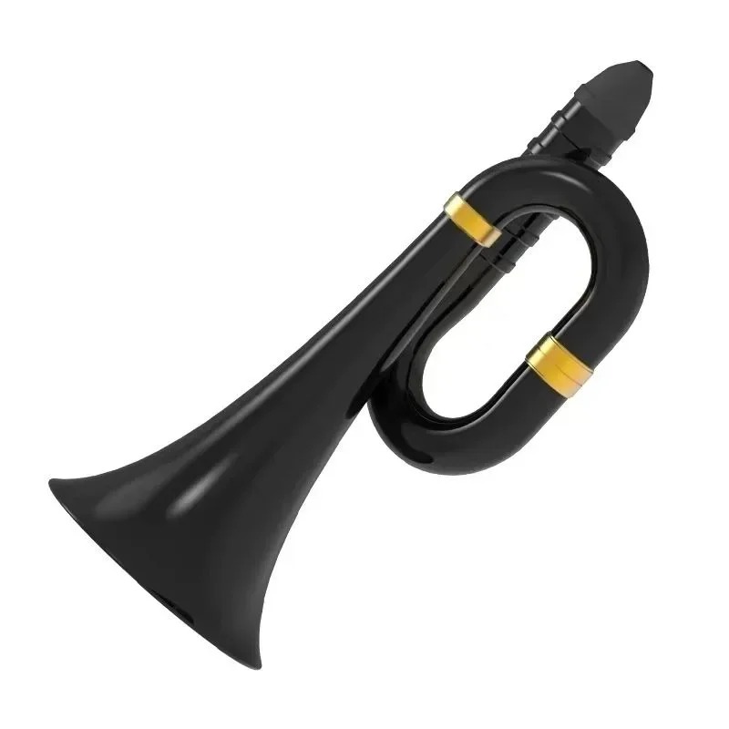 Detalles del Kazoo Profesional de Metal Negro Latón
