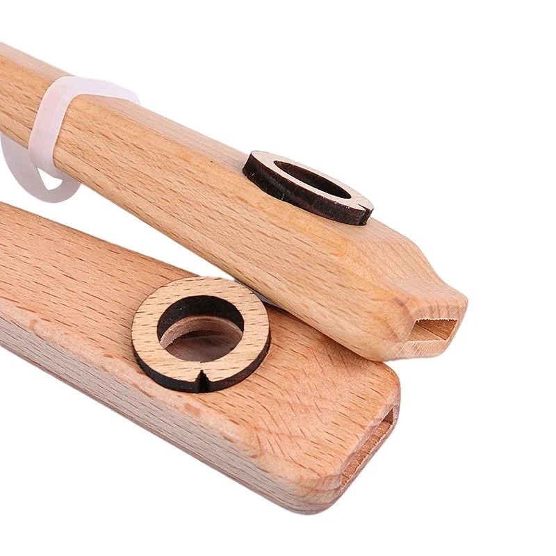 Detalles del Kazoo de Madera Armonía Natural para principiantes