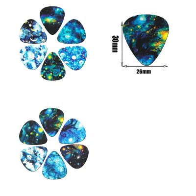 Dimensiones del Lote de 6 Púas Cosmos 'Viaje Estelar