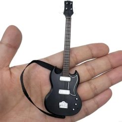 Guitarra Miniatura 'Escenario Clásico Negro