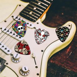 Lote de 6 púas de guitarra del Festival de Calaveras