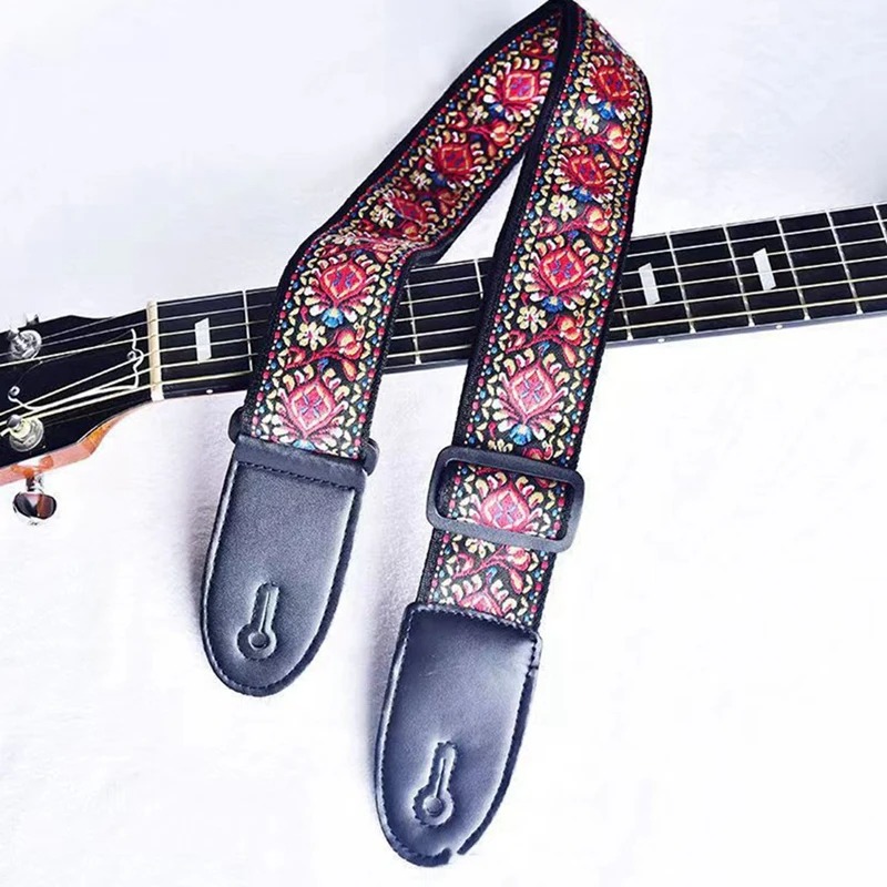 Magnífica Correa de Guitarra Clásica 'Jardín Persa