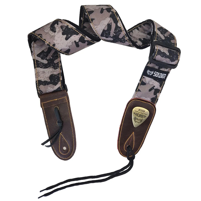 Correa de Guitarra Táctica de Camuflaje Urbano