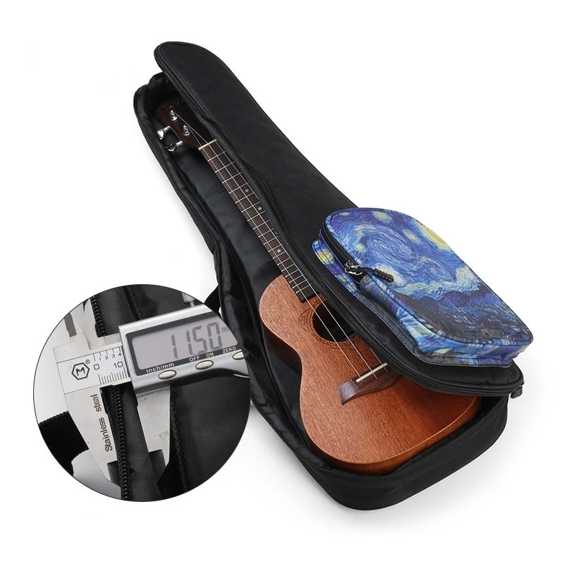 Grosor de la Funda de Ukulele Van Gogh - Noche Estrellada
