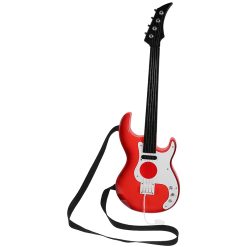 Bajo eléctrico Avant para niños de color rojo