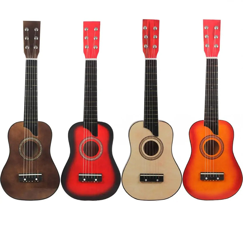 Guitarra acústica Avant para niños hecha de madera de tilo - ¡4 colores a elegir!