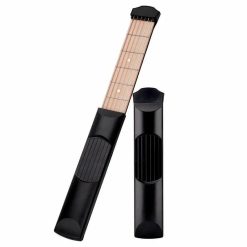Mini mástil de guitarra Avant para entrenamiento - 6 trastes, portátil, silencioso