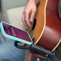 Front Phone Support for Guitar - Universal Hands-Free Adjustable Clip