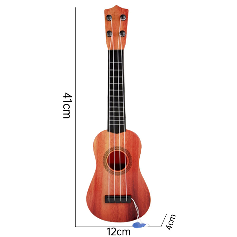 Dimensiones de la guitarra acústica para niños 'Resplandor de Roble' - a partir de 3 años