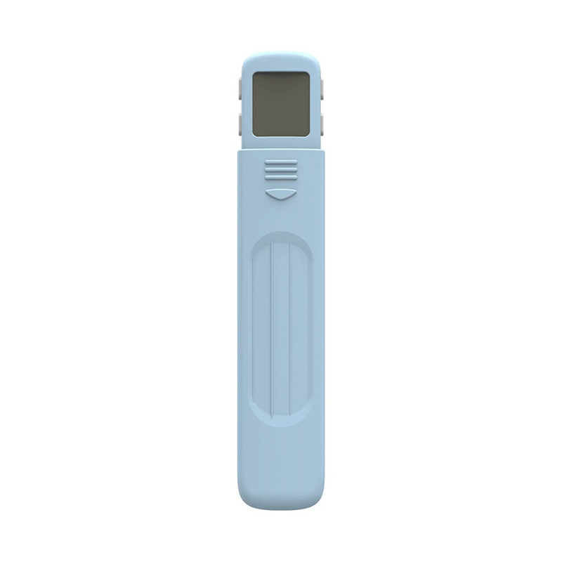 Ejercitador de Acordes de Ukelele 'Pocket Uke' - Mástil Retráctil con Metrónomo y Pantalla LCD de Color Azul
