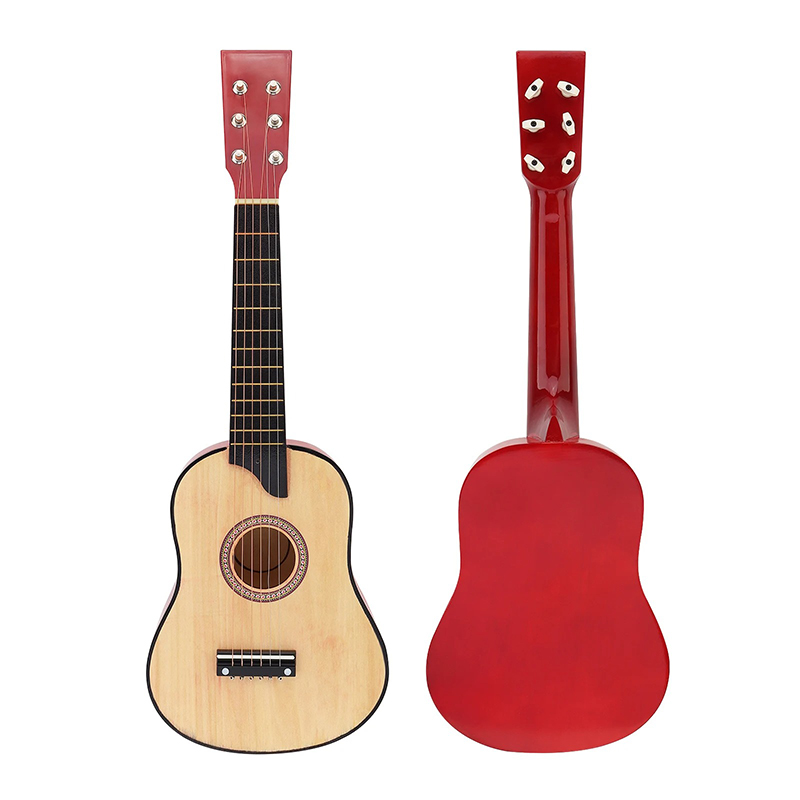 Guitarra para Niño de 63 cm - Brillo de Madera Natural