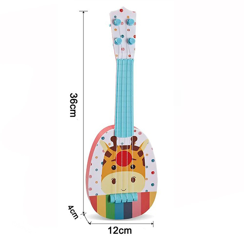 Guitarra Infantil 'Jirafa Alegre Multicolor' para los más pequeños!