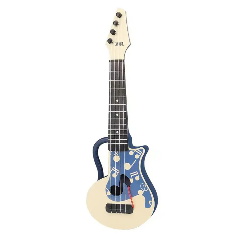 Guitarra para Niño Modelo Azul con Notas Divertidas