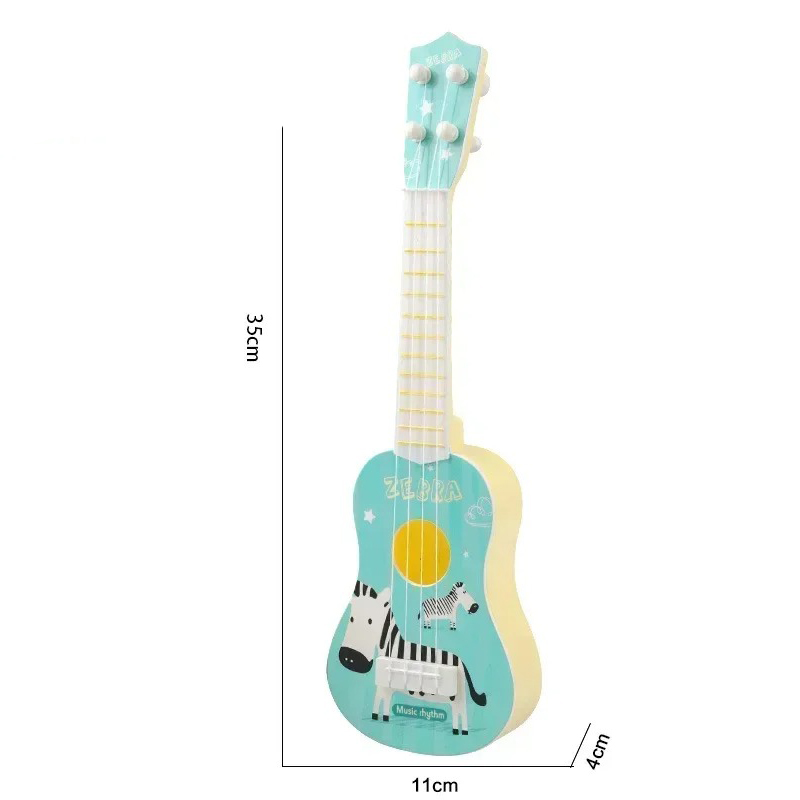 Dimensiones de la Guitarra Infantil Safari 'Ritmos Cebra