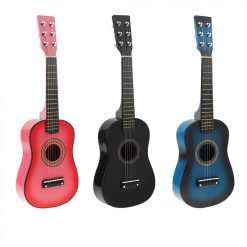 Trío de Guitarras Infantiles en Armonía Colorida de 58 cm