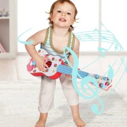 Magnífica Guitarra para Niños con Adorables Animales - Zorro Fresa