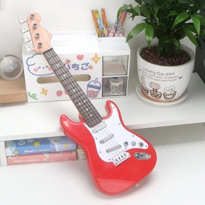 Magnífica guitarra eléctrica para niños - 43 cm Color Rojo