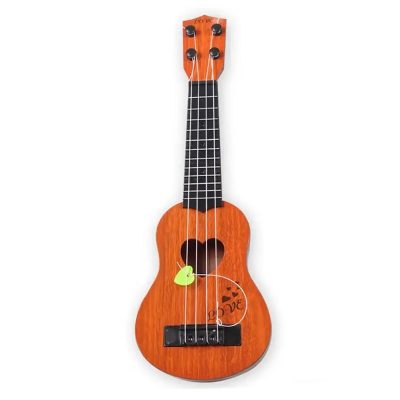 Mini Ukelele para Niños 'Melodías del Corazón' Color Marrón