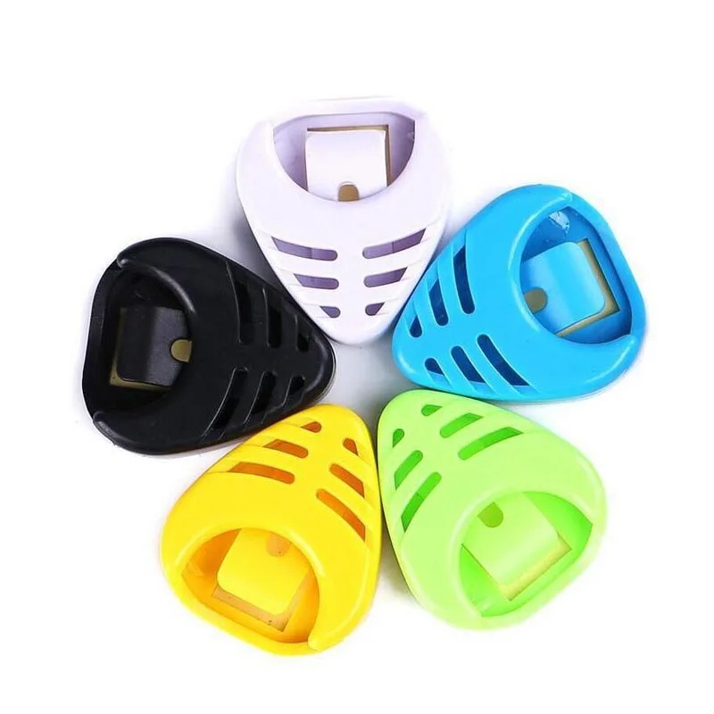 Porta-Púas de Guitarra - Agarre Compacto Autoadhesivo - Compacto y Colorido Multi