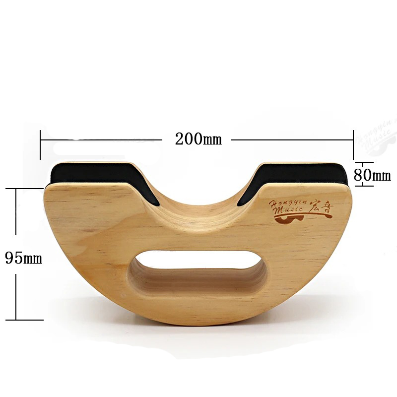 Soporte de Reposabrazos de Madera para Brazo de Bajo - Forma Semi-Circular Antideslizante Modelo 2