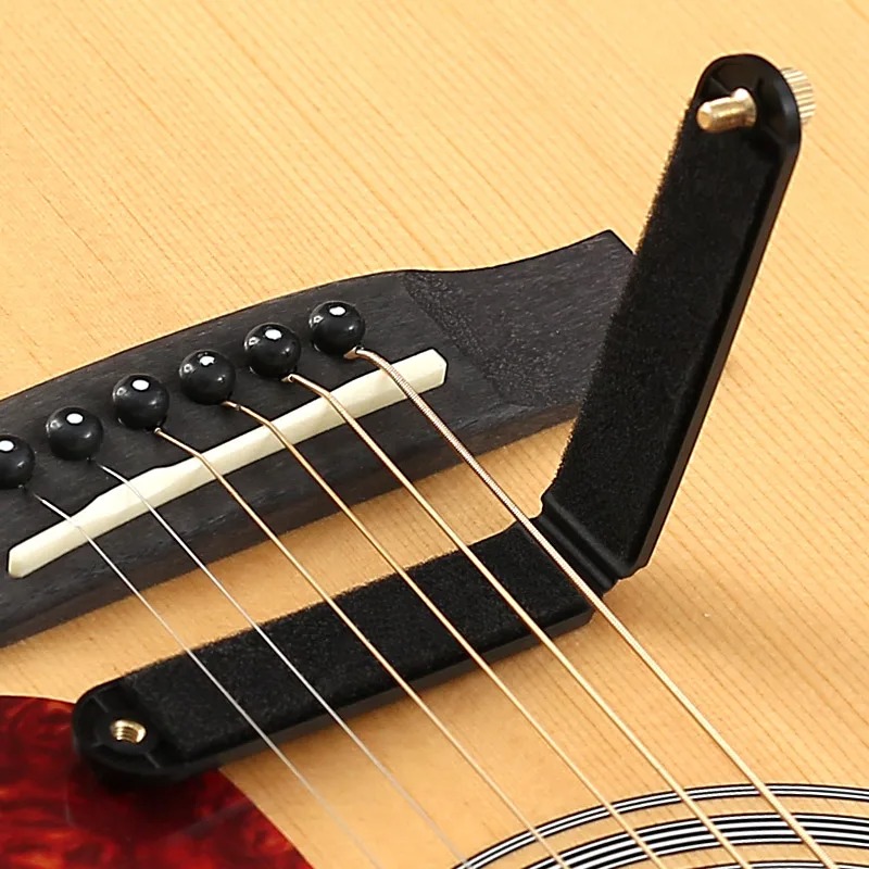 Amortiguador Avanzado de Cuerdas de Guitarra - Silenciador Universal para Guitarra Acústica, Eléctrica, Bajo y Ukelele