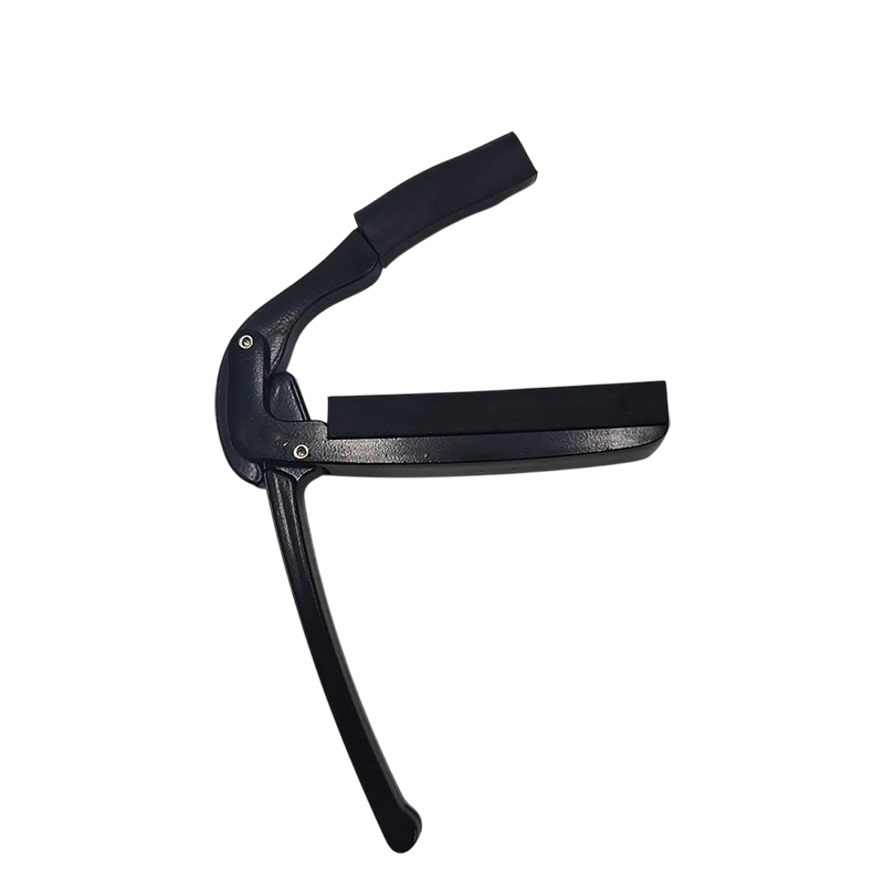 Capo de Guitarra con Mango Ergonómico - Ajuste Rápido y Potente Color Negro