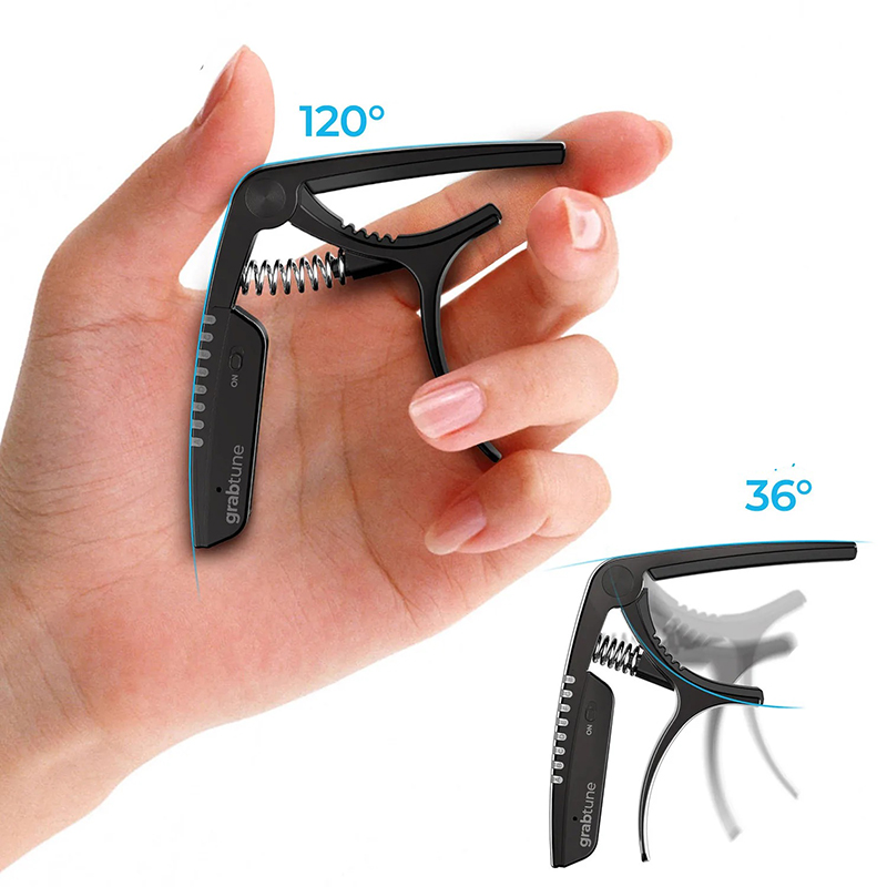Avant Capo de Guitarra Modelo Grabtune Pro 2-en-1 Afinador Inteligente LED Recargable