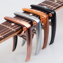 Capodastro Vintage para Guitarra con Resorte - 4 Colores a Elegir