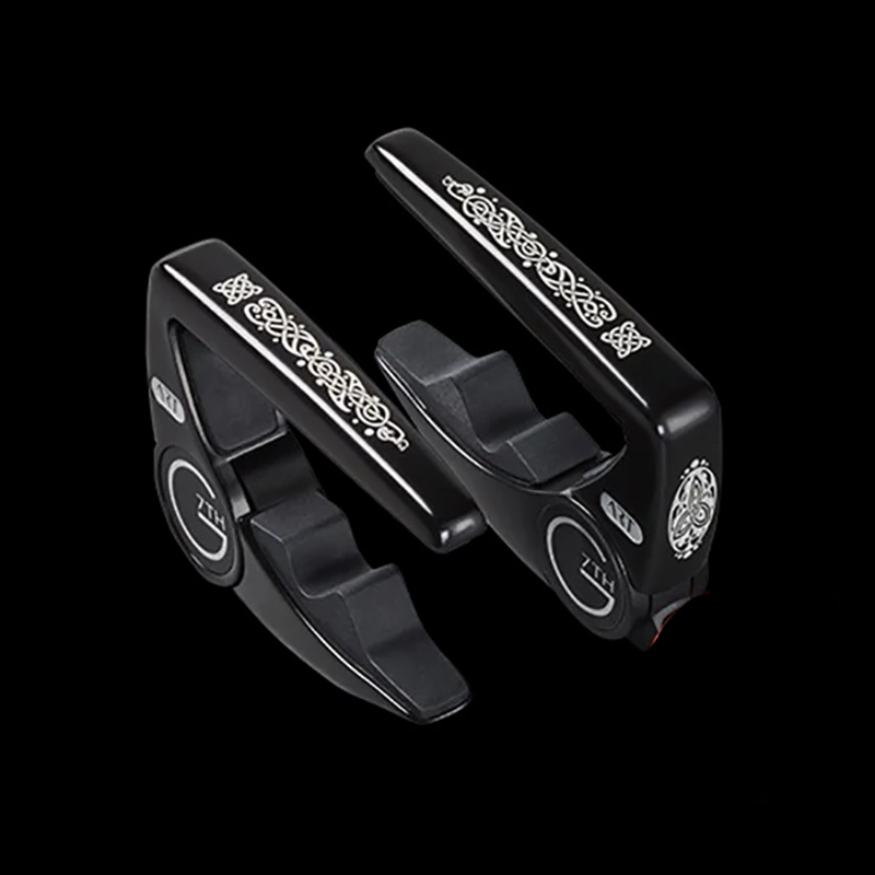 Cejilla de Guitarra - Modelo Celtic Pulse Color Negro