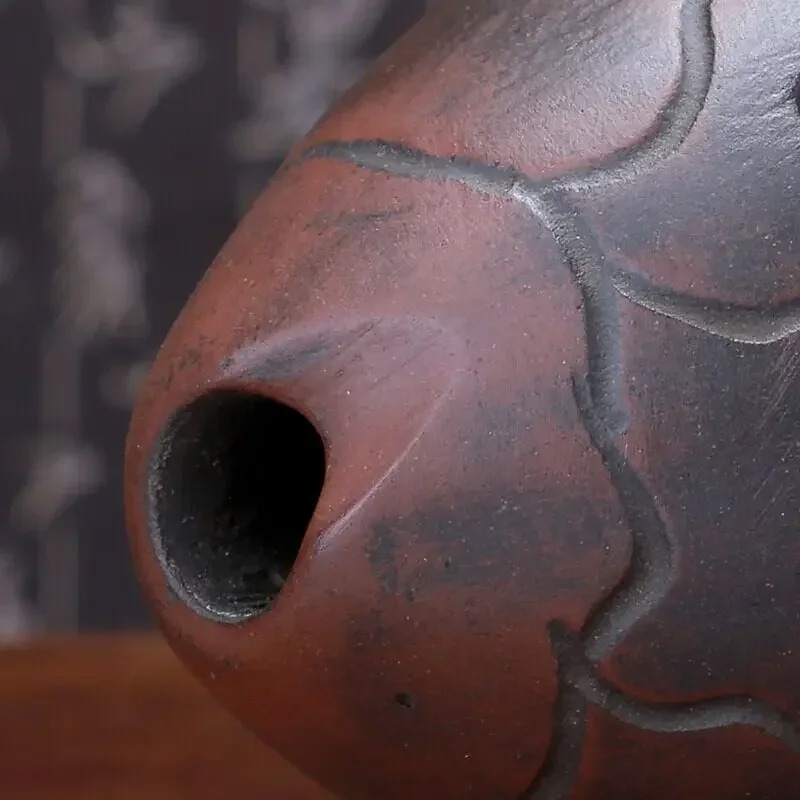 Detalles Xun Cerámica (埙) Espíritu de la Tierra