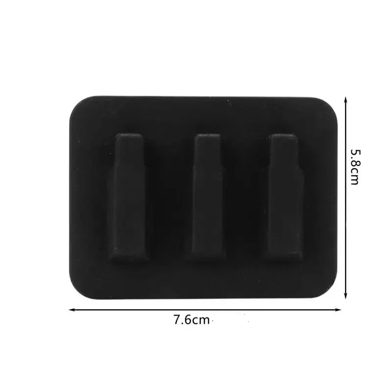 Dimensiones de Guitarra Acústica Silenciosa - Sordina de Silicona Mute Pad Flex para Reducción de Ruido